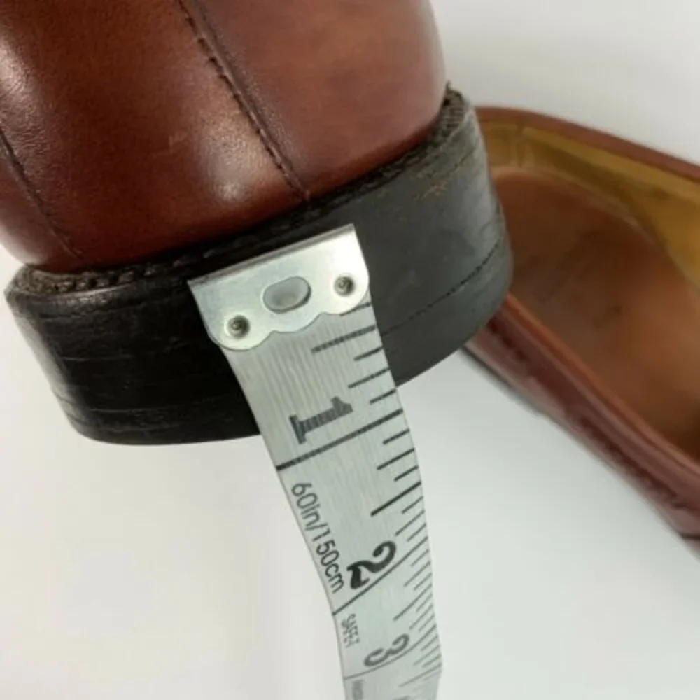 100% Calfskin Leather Allen Edmonds Cody Loafers Men 10.5C